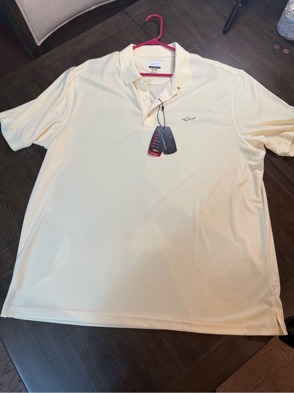 Greg Norman Collection Men's Polo Shirt - yellow